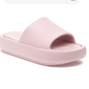 J Slides Eva pink sandals slides squish beach women’s NEW 10